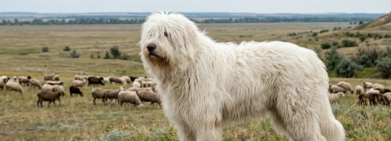 Berger de Russie Méridionale dans la nature