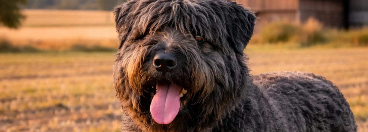 Bouvier des Flandres dans la nature