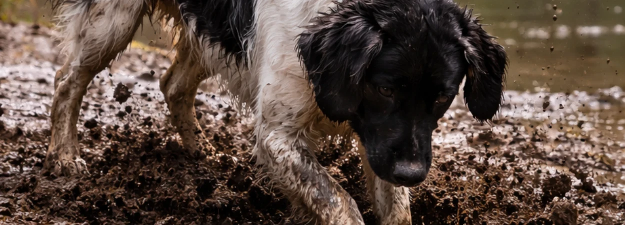 Chien d'Arrêt Frison dans la nature