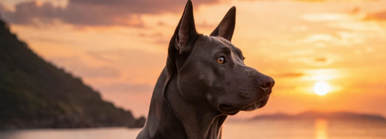 Chien Thaïlandais à Crête Dorsale dans la nature