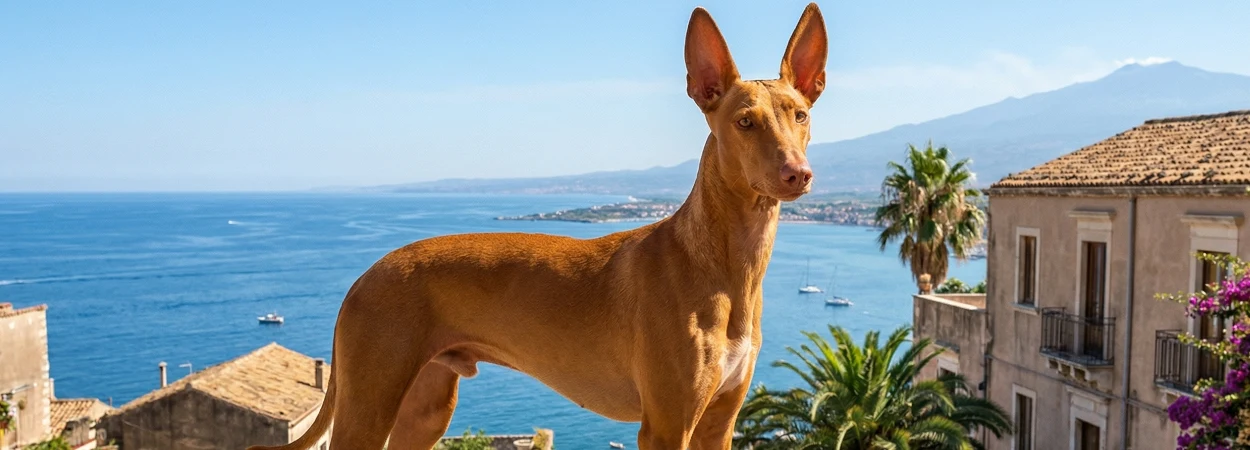 Cirneco de l'Etna dans la nature