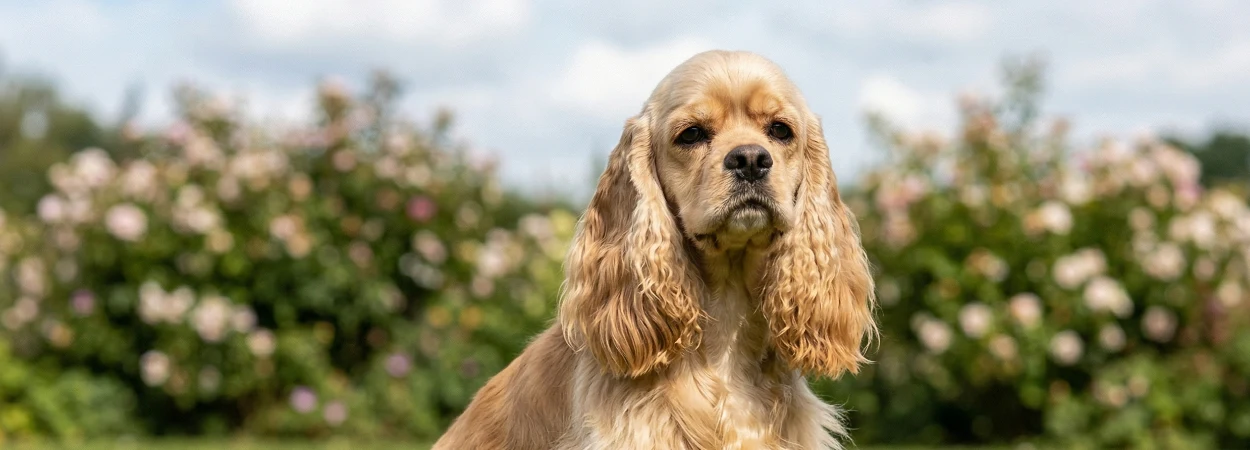 Cocker Américain dans la nature