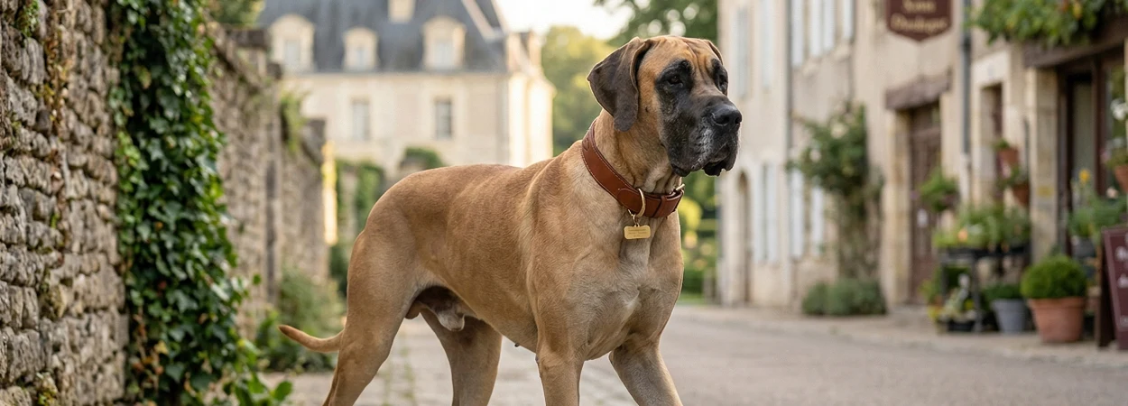Dogue Allemand dans la nature