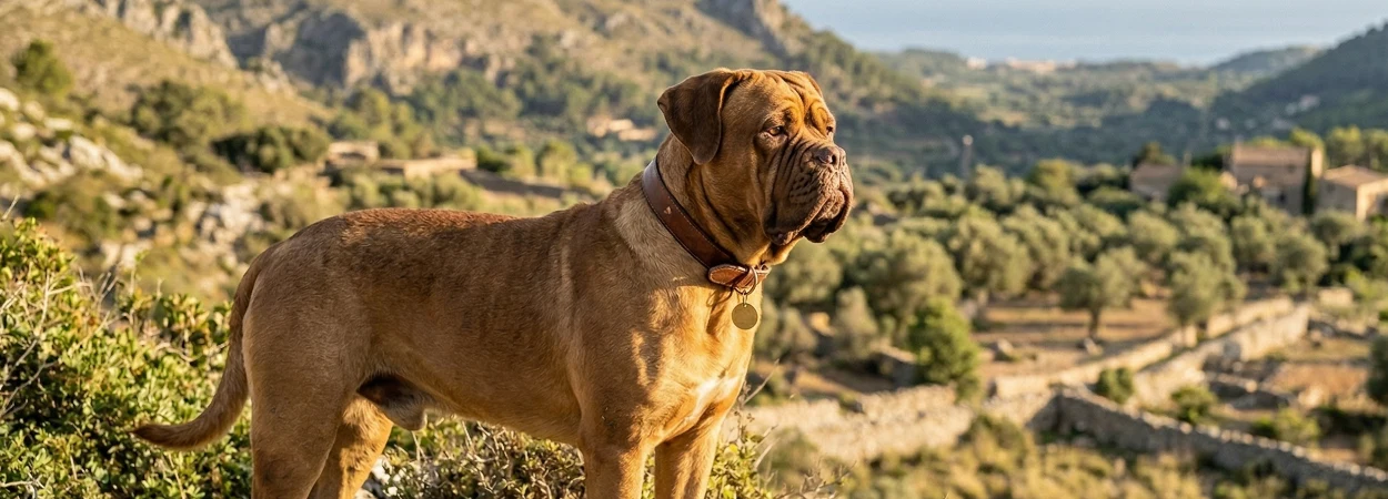 Dogue de Majorque dans la nature