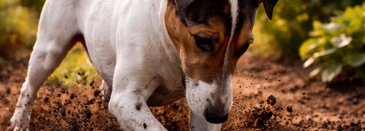Fox Terrier à Poil Lisse dans la nature