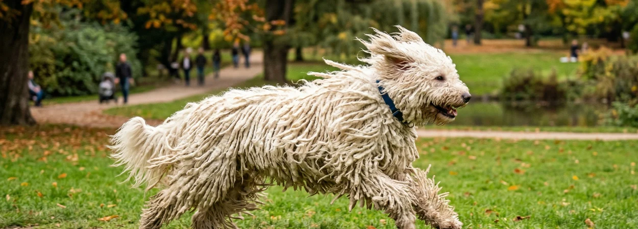 Komondor dans la nature