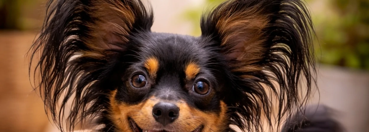 Petit Chien Russe dans la nature