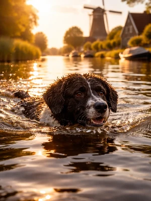 Chien d'Eau Frison
