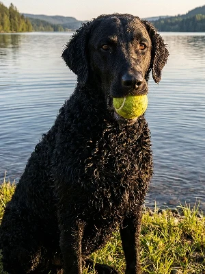 Retriever à Poil Bouclé