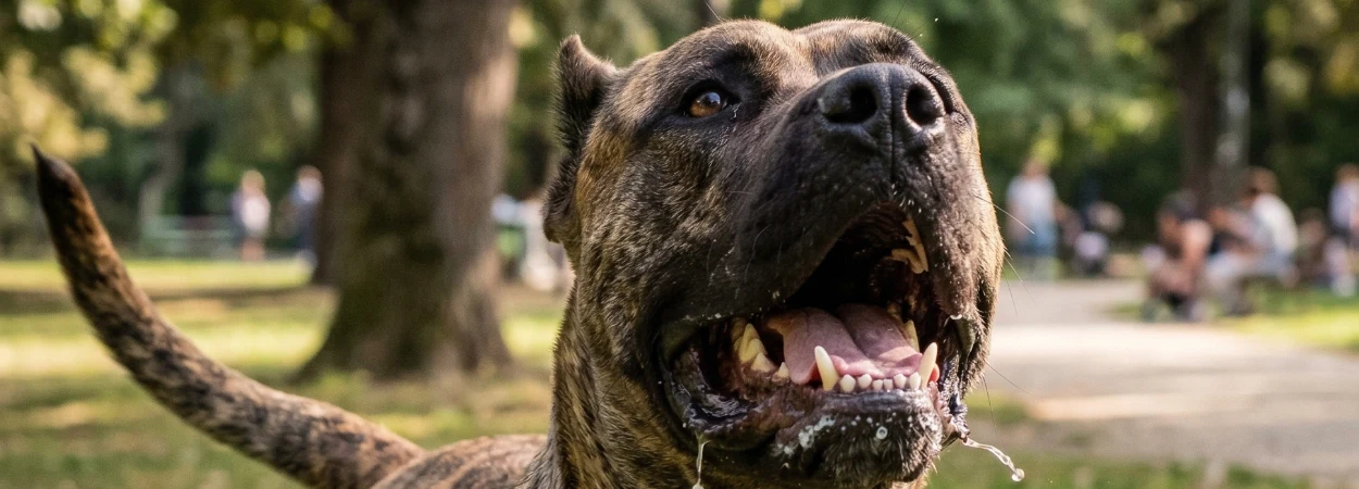 Presa Canario dans la nature