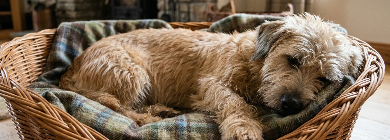 Terrier Irlandais Glen of Imaal dans la nature